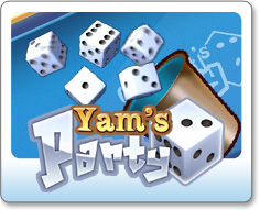 Yam's Party : Retrouvez le plus célèbre des jeux de dés.