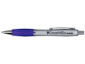 Un Stylo Bille avec une embase gomme