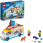 Lego City - 60253 - Le Camion de la Marchande de Glace, avec Skateur et Chien à gagner