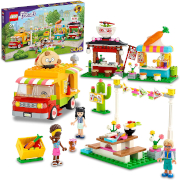 Lego Friends - 41701 - Le Marché de Street Food avec Camion Tacos et Bar à Jus à gagner