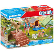 Playmobil - 70676 - Educatrice et chiens à gagner