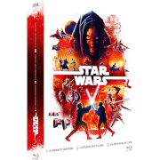 Blu-Ray - Coffret - Star Wars - Episodes 1 à 3 à gagner