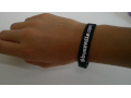 Bracelet en Silicone Buzzville.com - Couleur : Noir à gagner