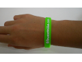 Bracelet en Silicone Buzzville.com - Couleur : Vert à gagner