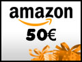 Chèque Kdo Amazon de 50€ à gagner